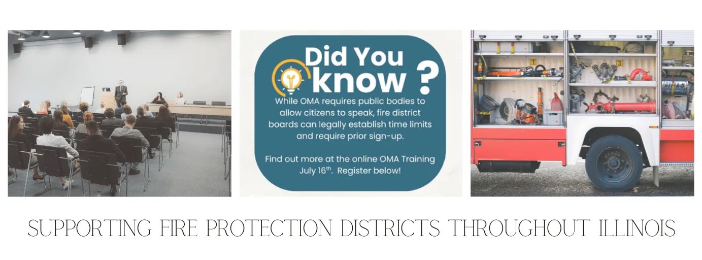 Education Legislation Resources, Supporting Fire Protection Districts Througout Illinois